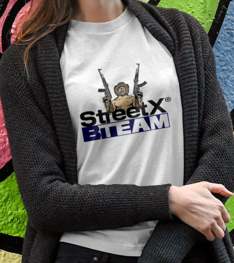 Streetx BTEAM Dual Gun Figure T-Shirt