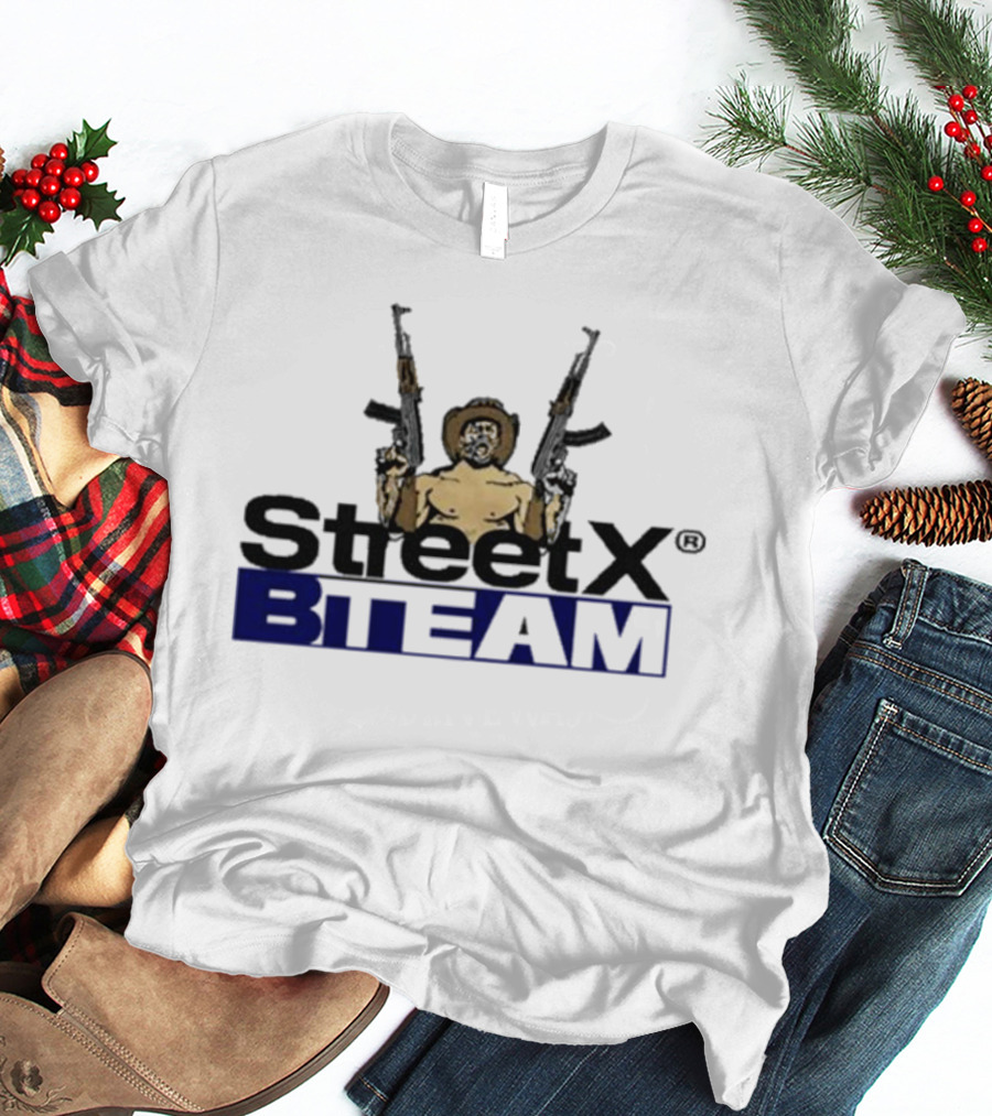 Streetx BTEAM Dual Gun Figure T-Shirt