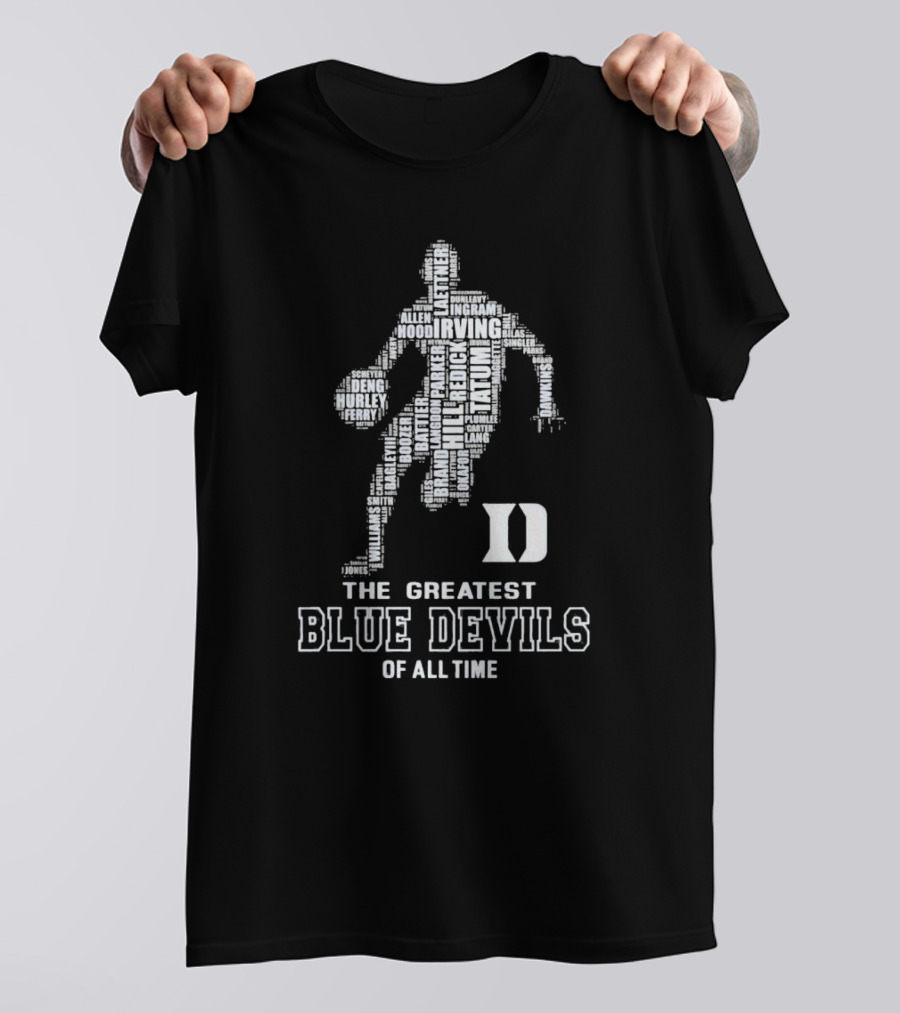 The Greatest Duke Blue Devils Basketball Players Of All Time T-Shirt