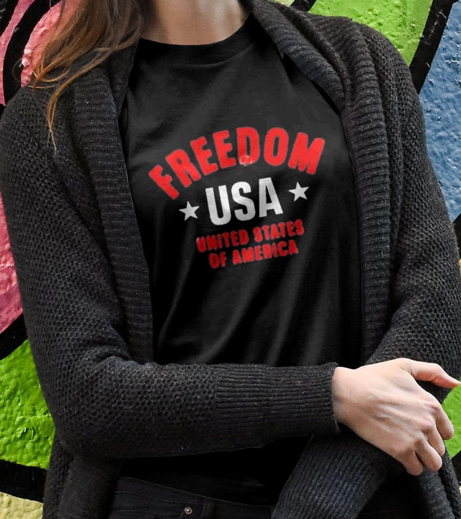 Sgt Troy's Freedom USA United States Of America T-Shirt