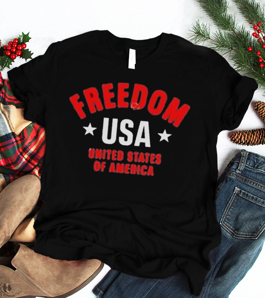 Sgt Troy's Freedom USA United States Of America T-Shirt