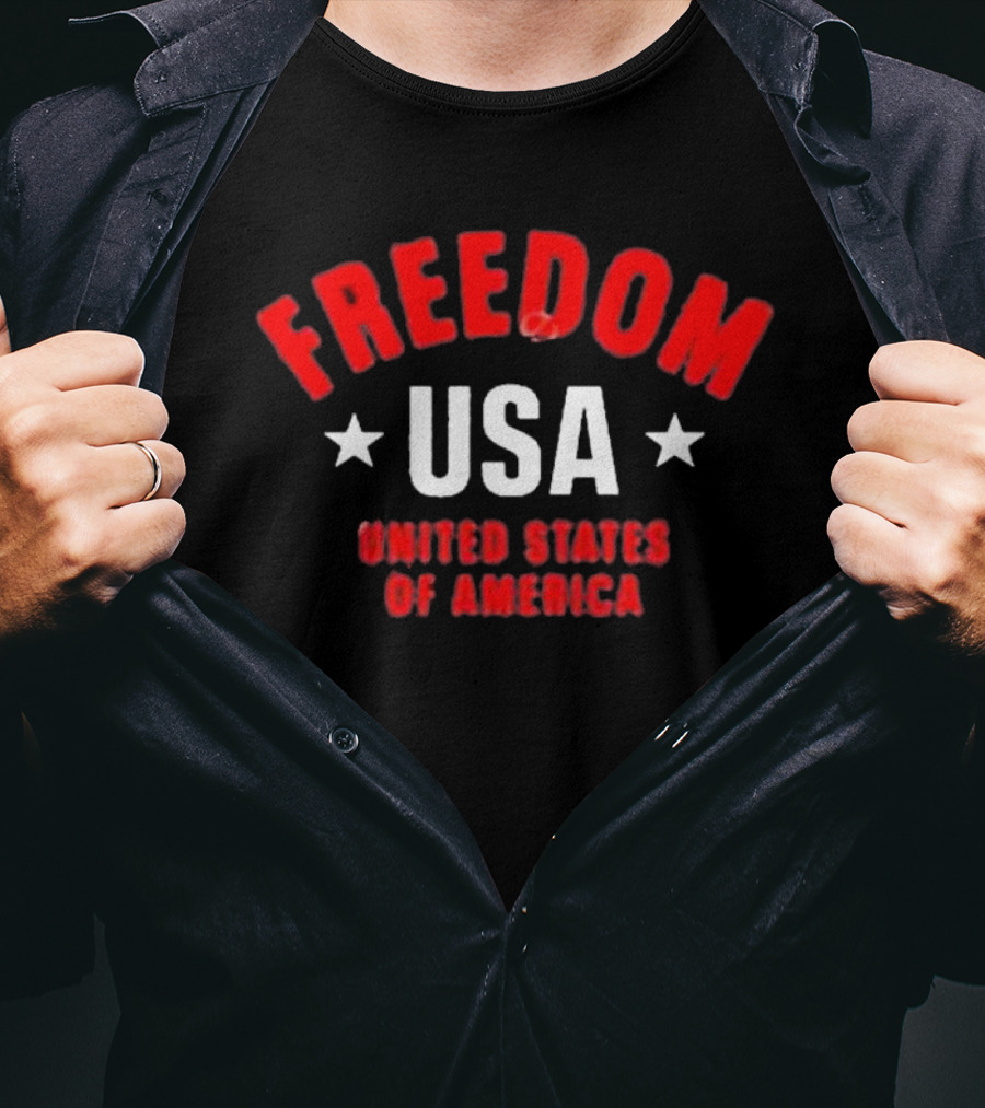 Sgt Troy's Freedom USA United States Of America T-Shirt