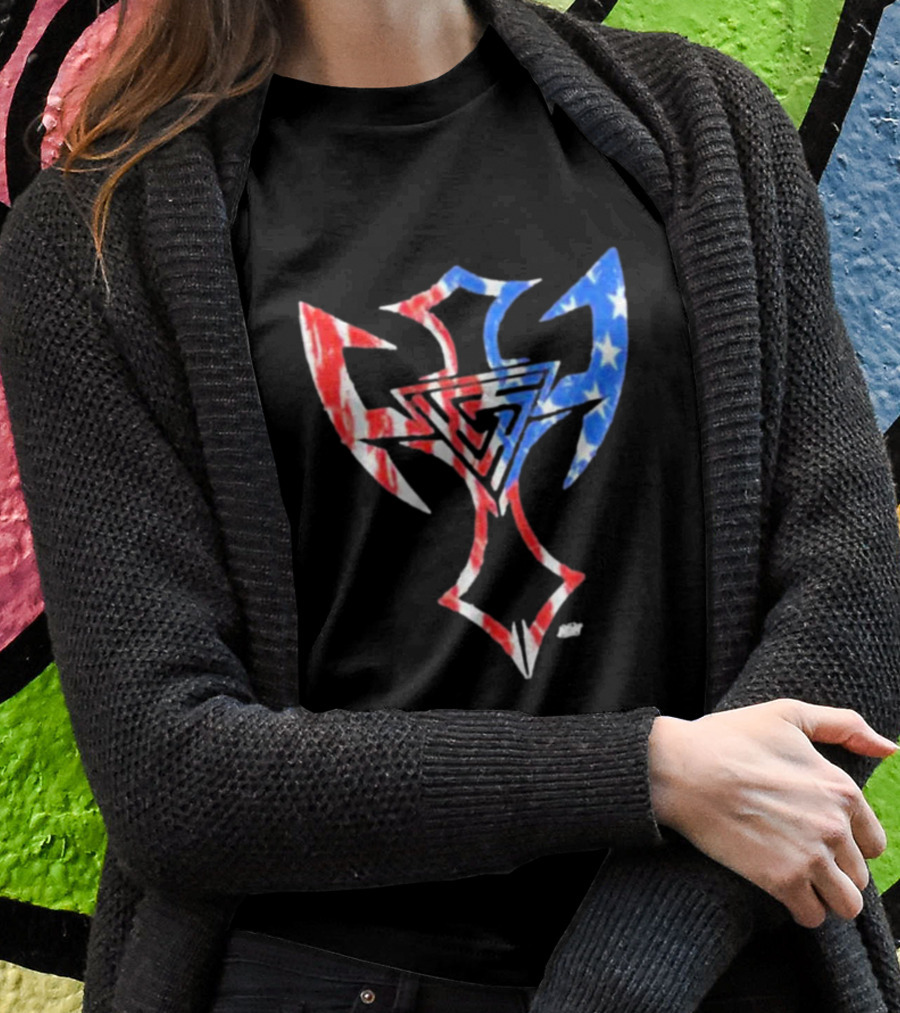 The Hardys American Flag Symbol USA T-Shirt