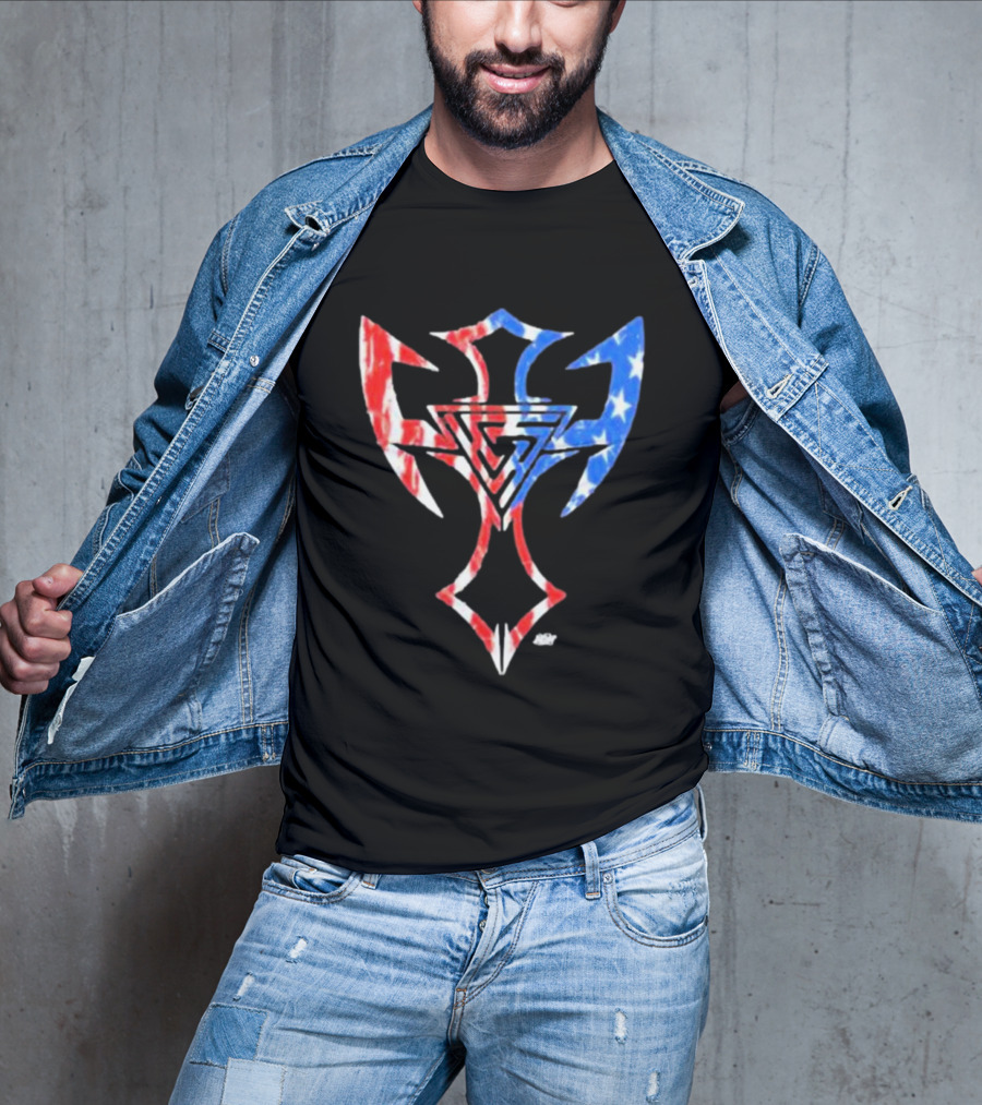 The Hardys American Flag Symbol USA T-Shirt