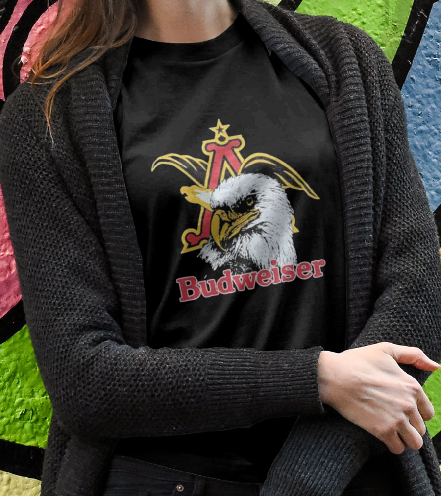 Budweiser Eagle With Star Emblem T-Shirt
