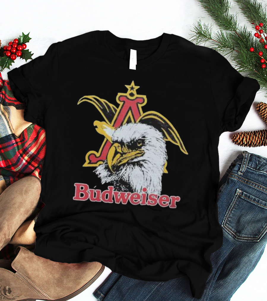 Budweiser Eagle With Star Emblem T-Shirt
