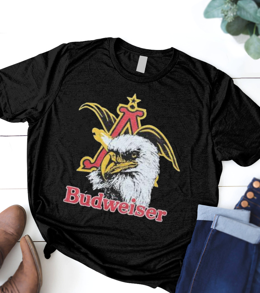 Budweiser Eagle With Star Emblem T-Shirt
