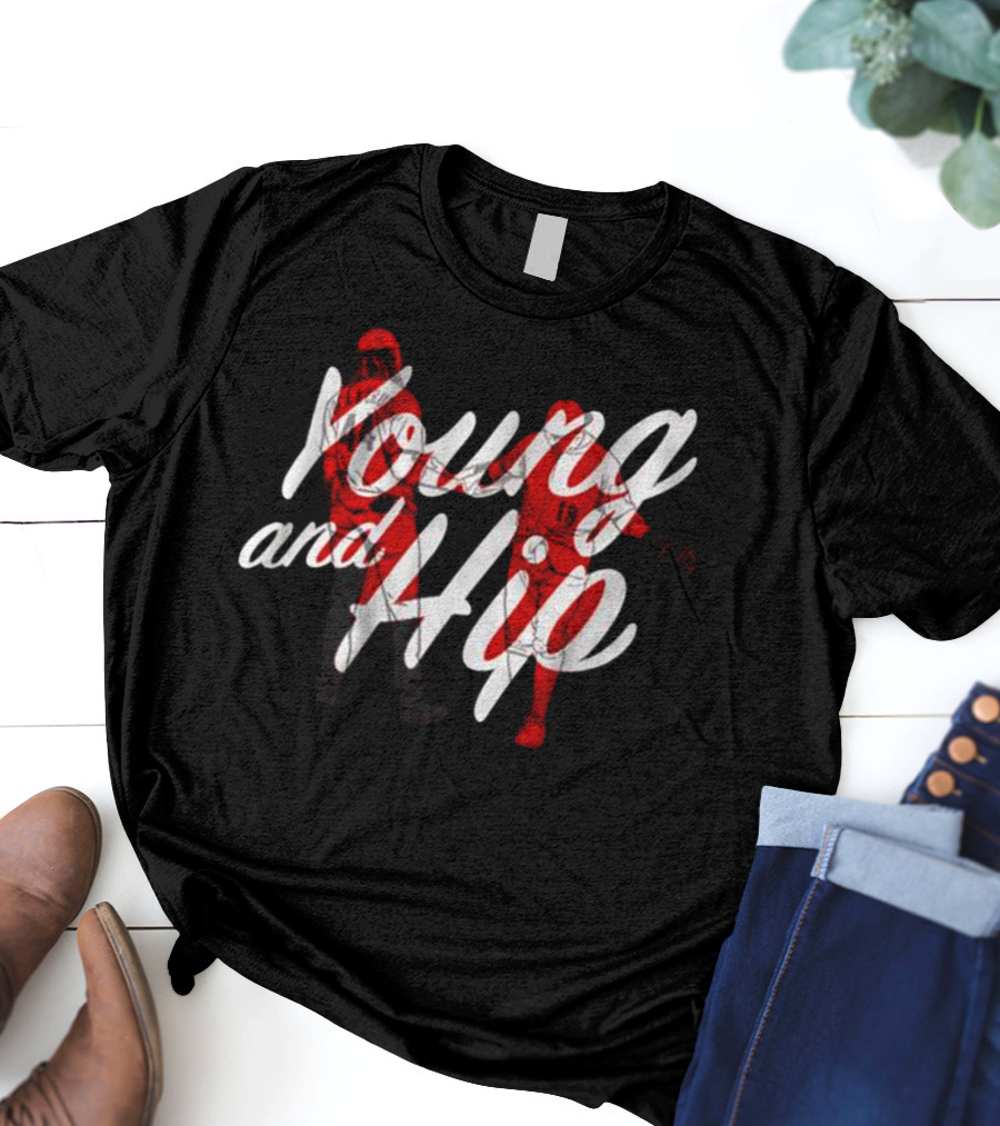 Cincinnati Reds Joey Votto Young And Hip Baseball T-Shirt