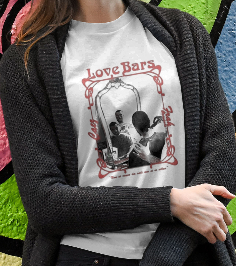 Love Bars Frah Quintale Mirror Reflection Snippet T-Shirt