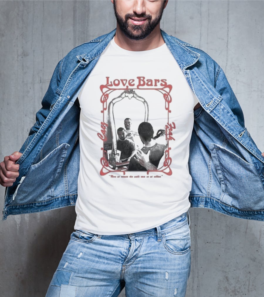 Love Bars Frah Quintale Mirror Reflection Snippet T-Shirt