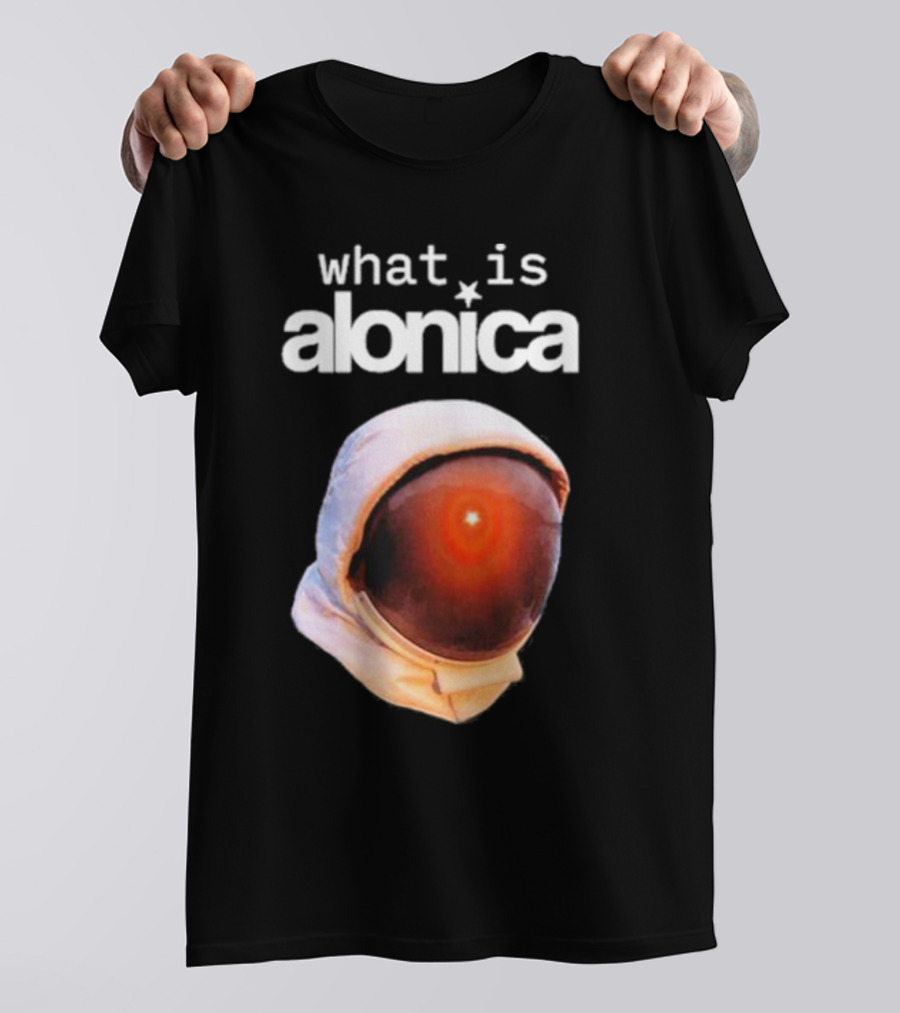 LANY What Is Alonica Spacesuit Reflective Visor Star T-Shirt