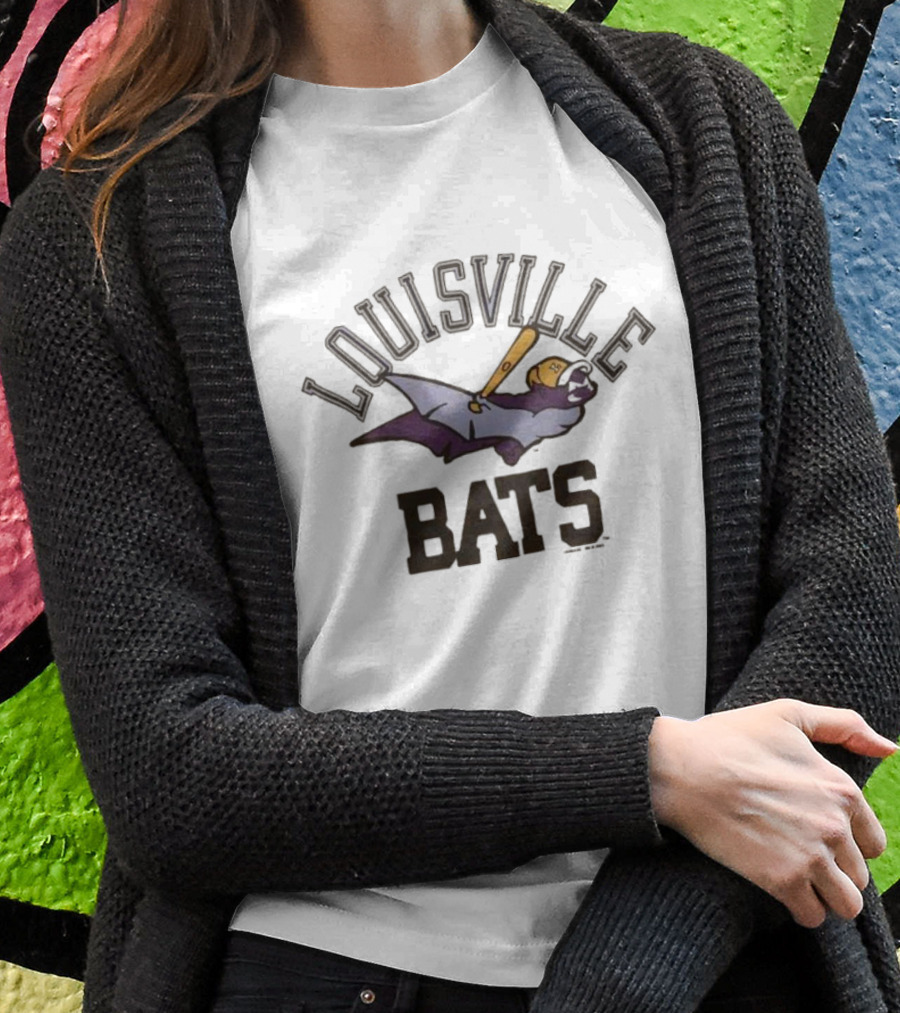 LOUISVILLE BATS BAT-WIELDING MASCOT T-Shirt