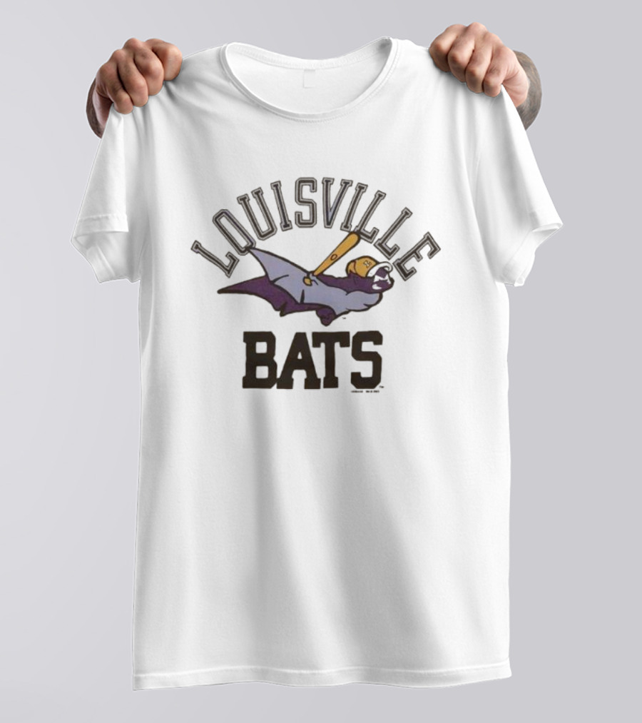 LOUISVILLE BATS BAT-WIELDING MASCOT T-Shirt