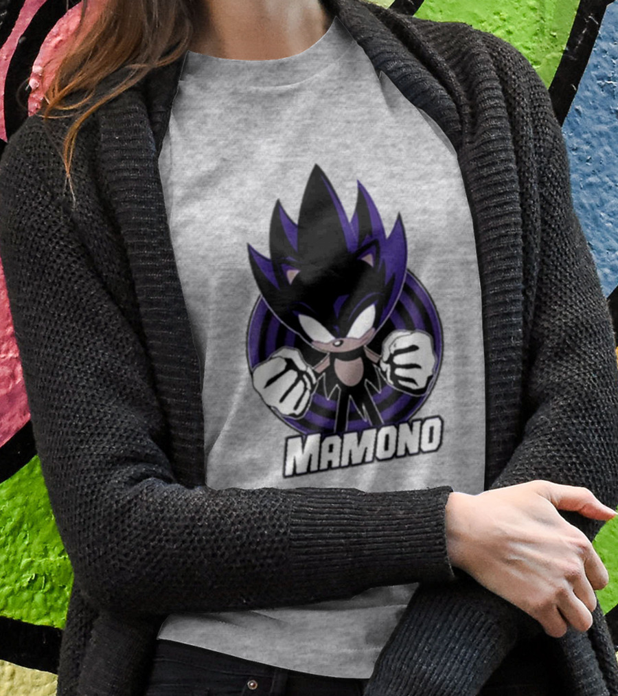Mamono Dark Super Shadow Style Character T-Shirt