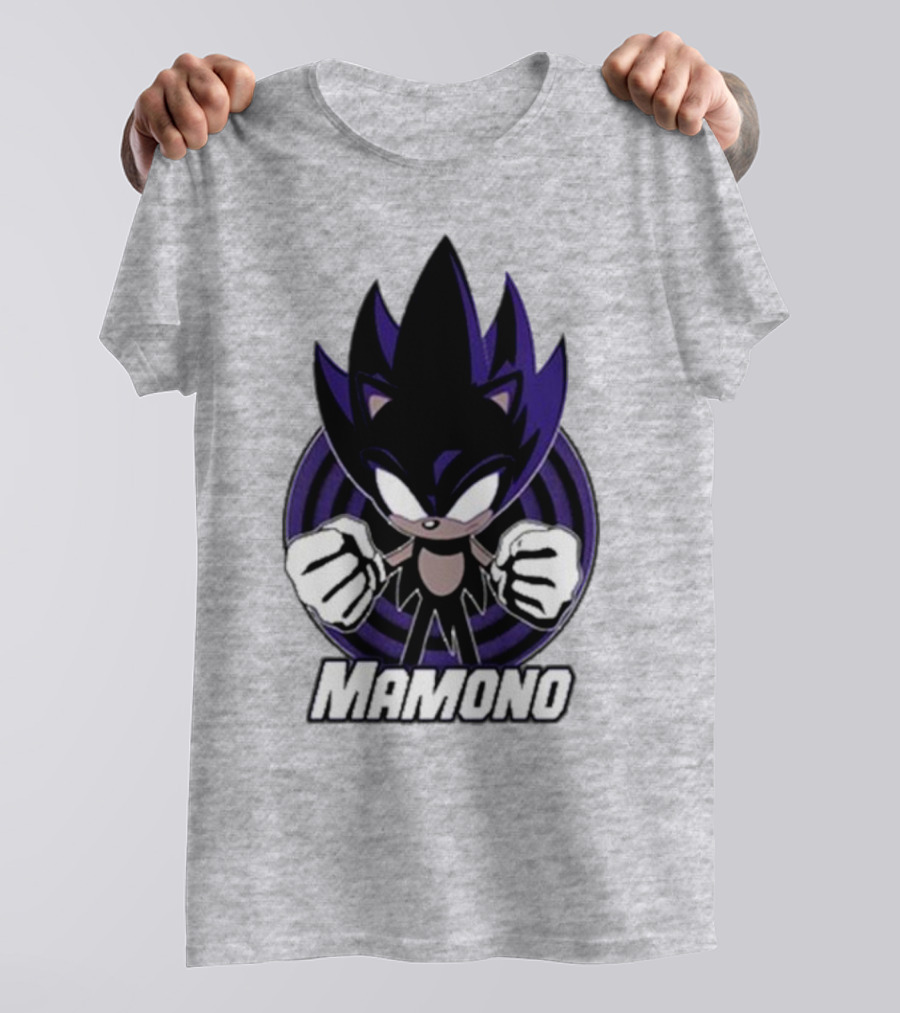 Mamono Dark Super Shadow Style Character T-Shirt
