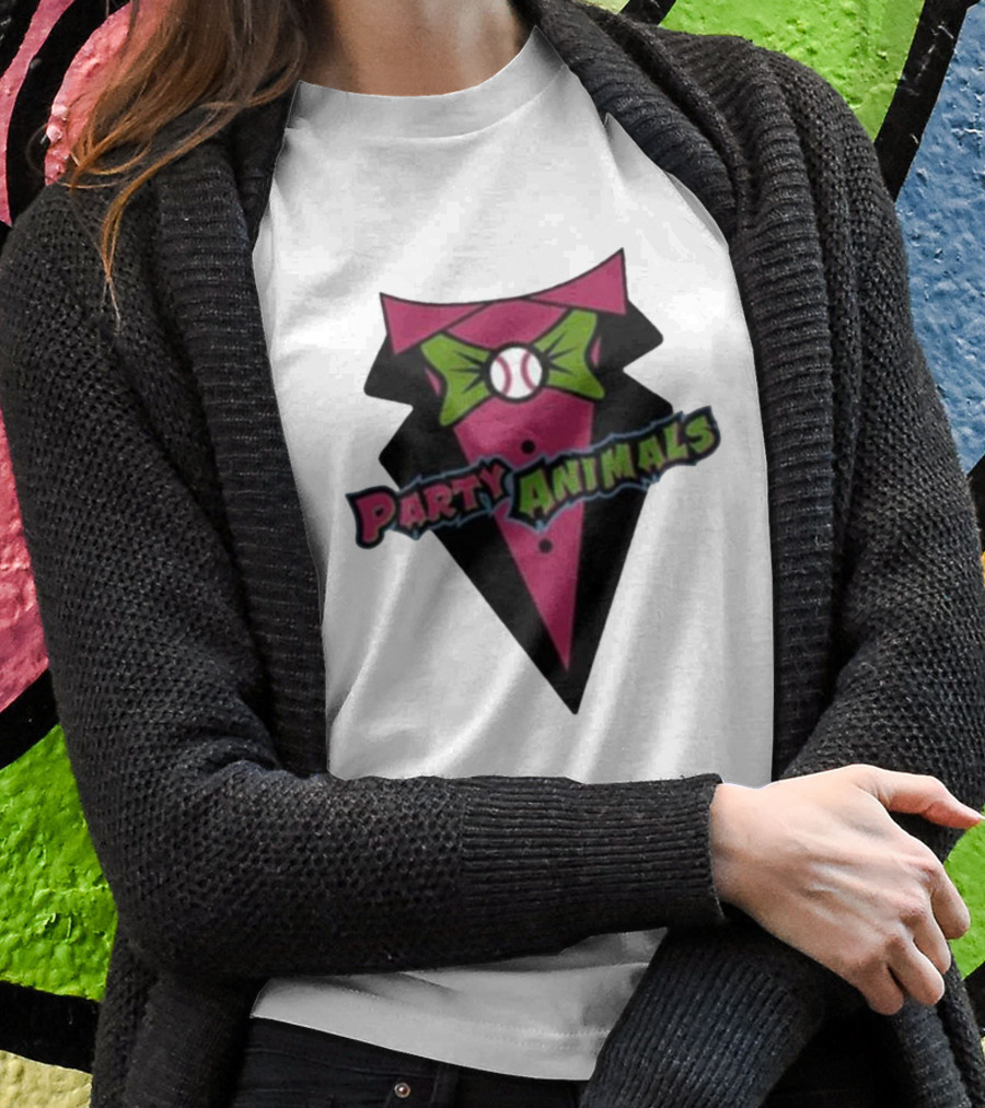 Party Animals Baseball Tuxedo T-Shirt