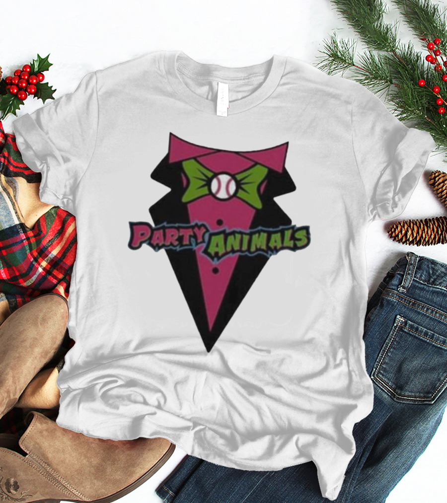 Party Animals Baseball Tuxedo T-Shirt