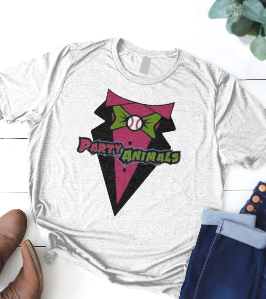 Party Animals Baseball Tuxedo T-Shirt