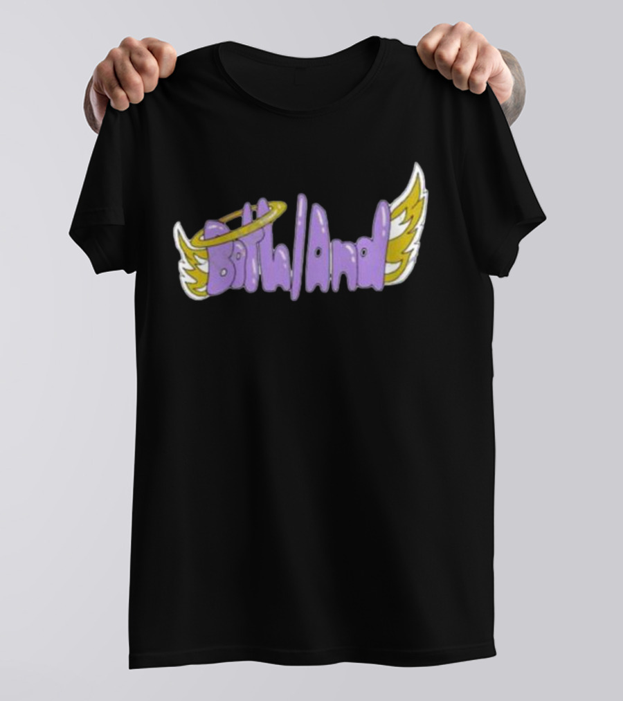 Both And Angel Wings Halo Thewldlfe Store T-Shirt