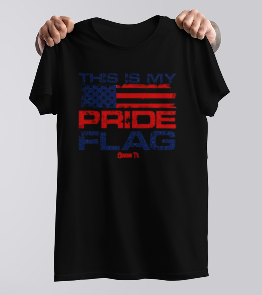This Is My American Pride Flag Cousin T’s T-Shirt