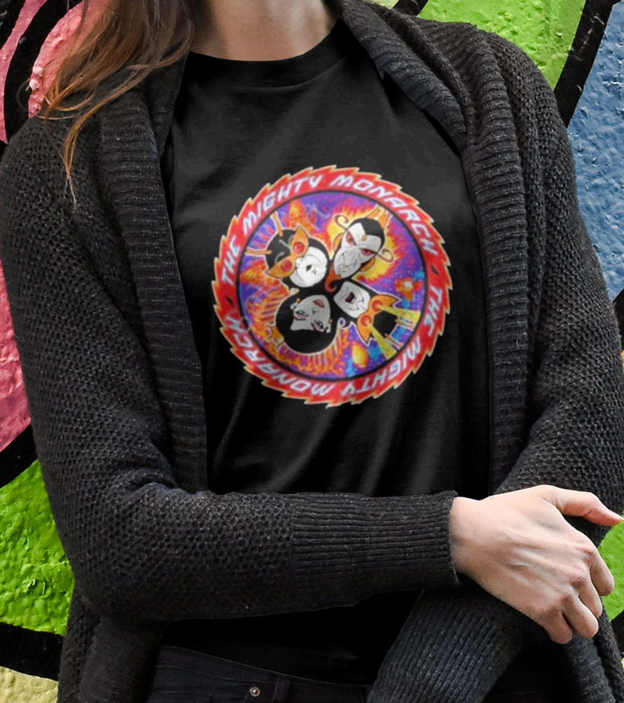 The Mighty Monarch Venture Bros Titmouse Animation Rock And Roll T-Shirt