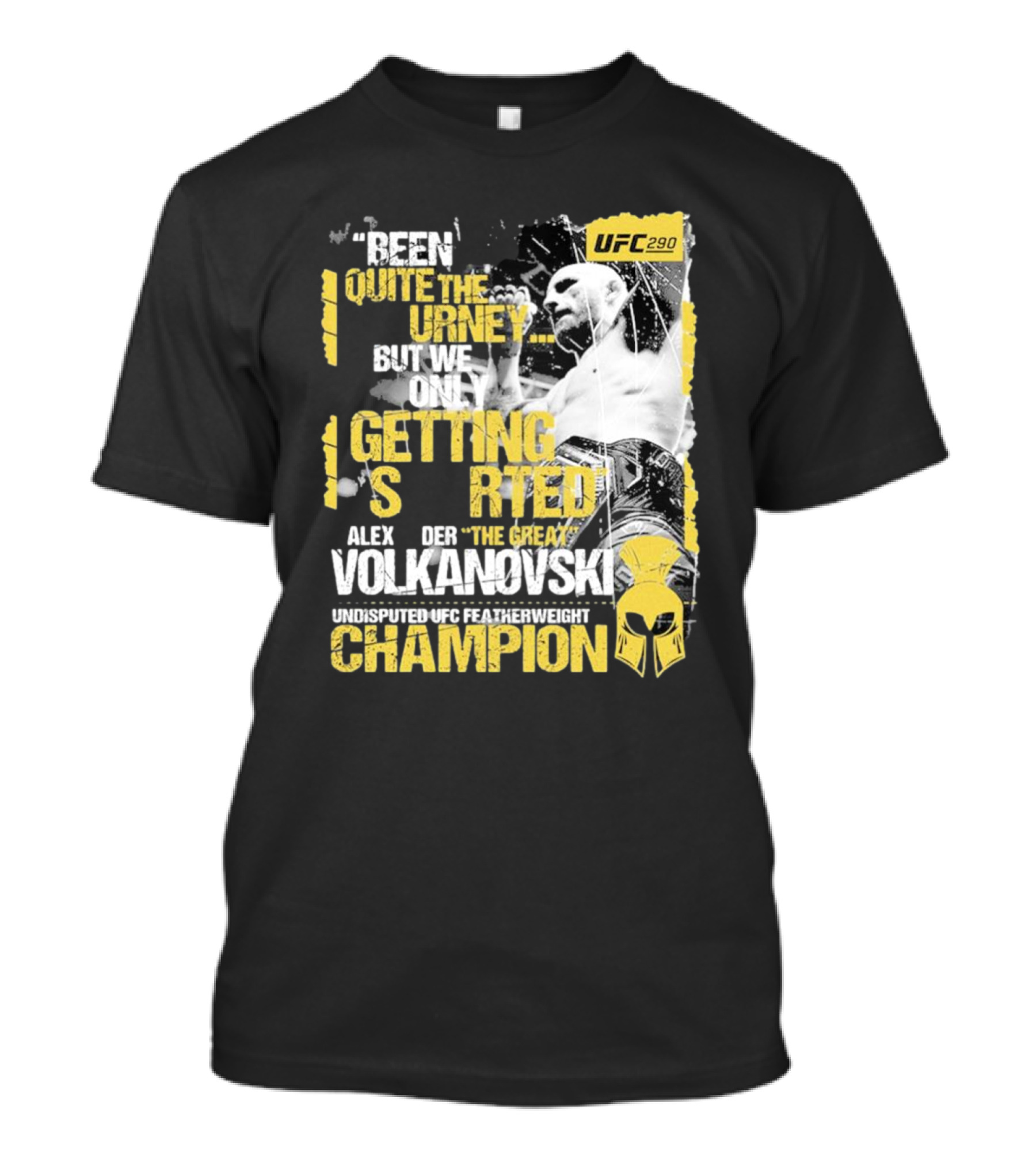 Alex The Great Volkanovski UFC 290 Undisputed Featherweight Champion T-Shirt