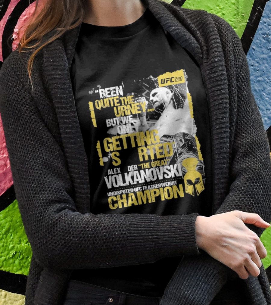 Alex The Great Volkanovski UFC 290 Undisputed Featherweight Champion T-Shirt