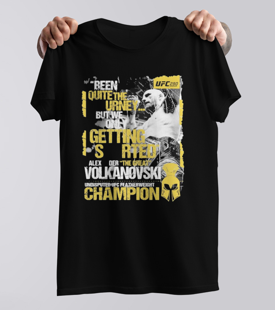 Alex The Great Volkanovski UFC 290 Undisputed Featherweight Champion T-Shirt
