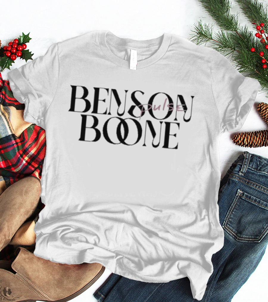 Benson Boone Pulse Text T-Shirt