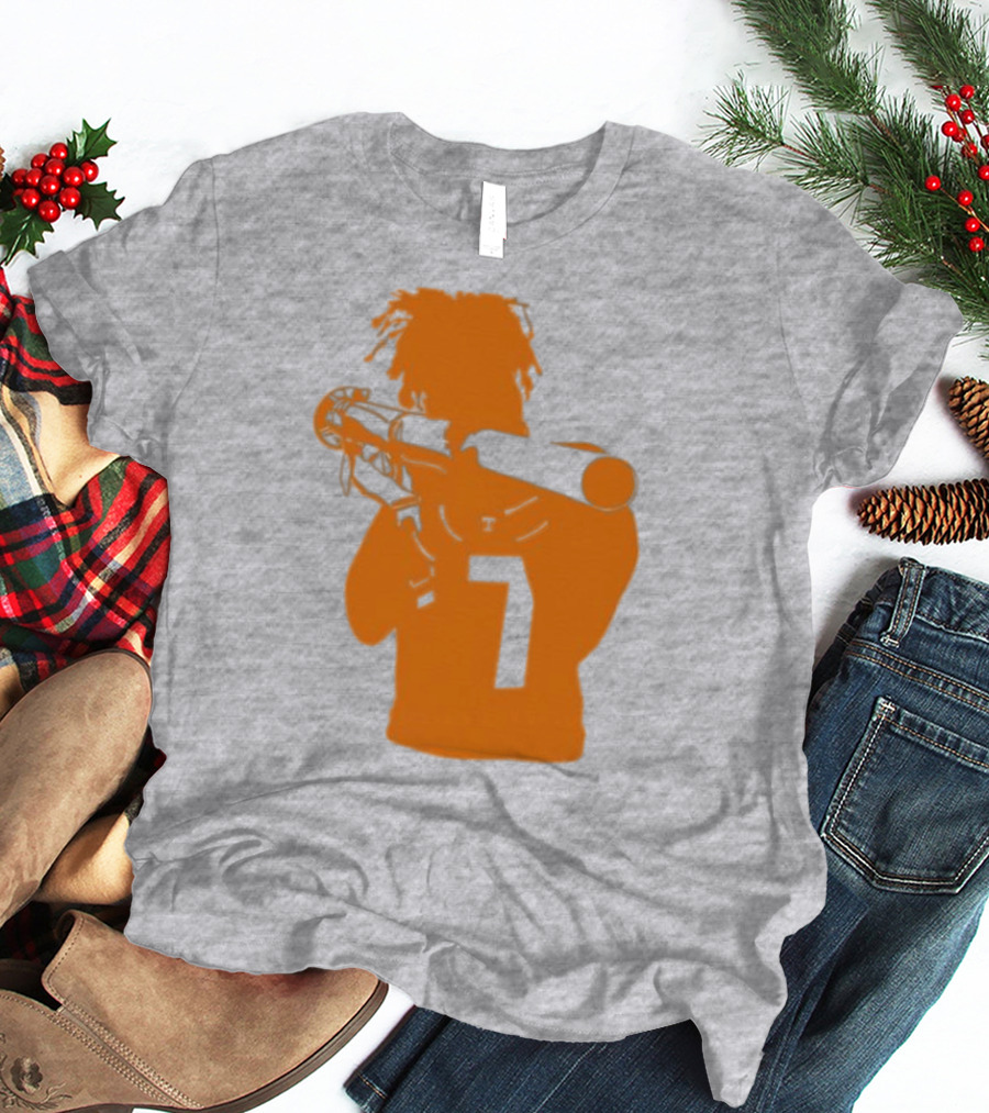 Bigorangeheupel Bazooka Joe 7 Football Player T-Shirt