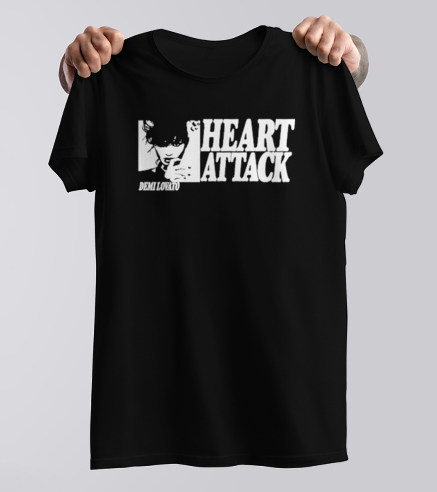 Demi Lovato Heart Attack Rock Version T-Shirt