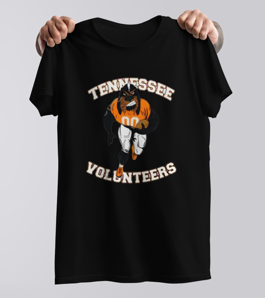 Tennessee Volunteers Football Mascot Running T-Shirt