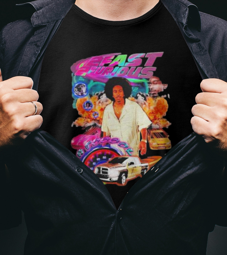 2 Fast 2 Furious Act A Fool With Cars And Explosions T-Shirt
