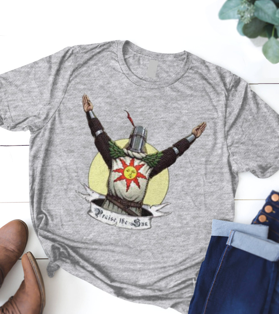Dark Souls Praise The Sun Knight Heraldry T-Shirt