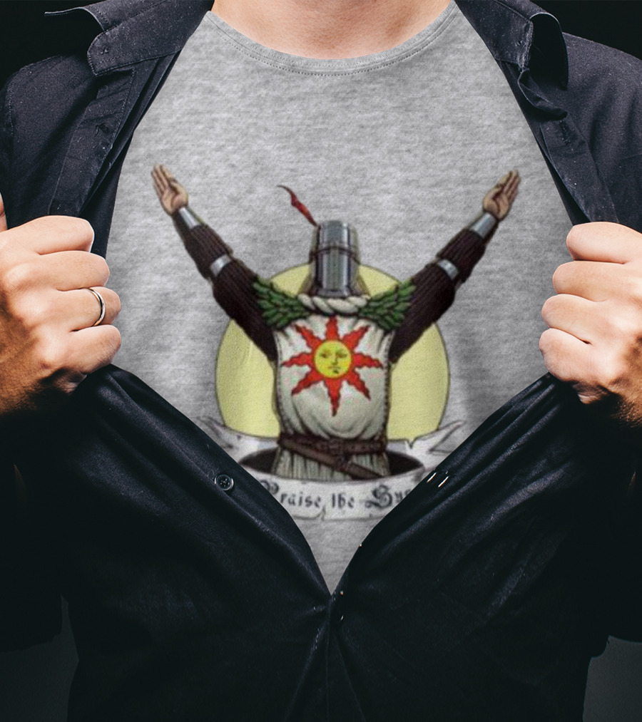 Dark Souls Praise The Sun Knight Heraldry T-Shirt