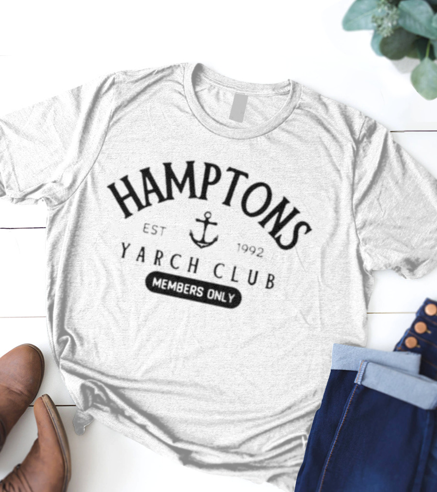 HAMPTONS YACHT CLUB EST 1992 MEMBERS ONLY T-Shirt