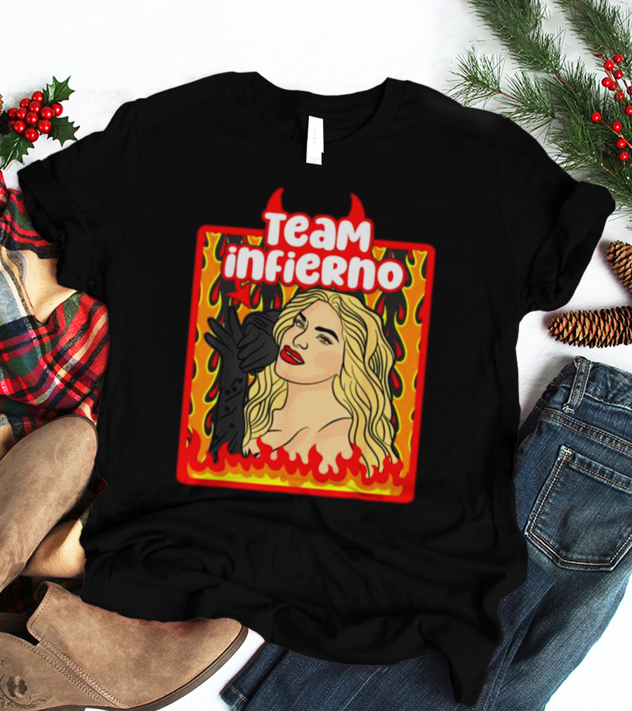 Team Infierno Wendy Guevara Latina Flames T-Shirt