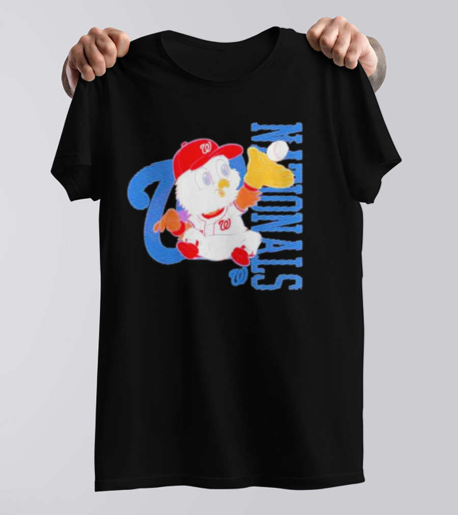 Washington Nationals Infant Mascot Logo Baseball T-Shirt