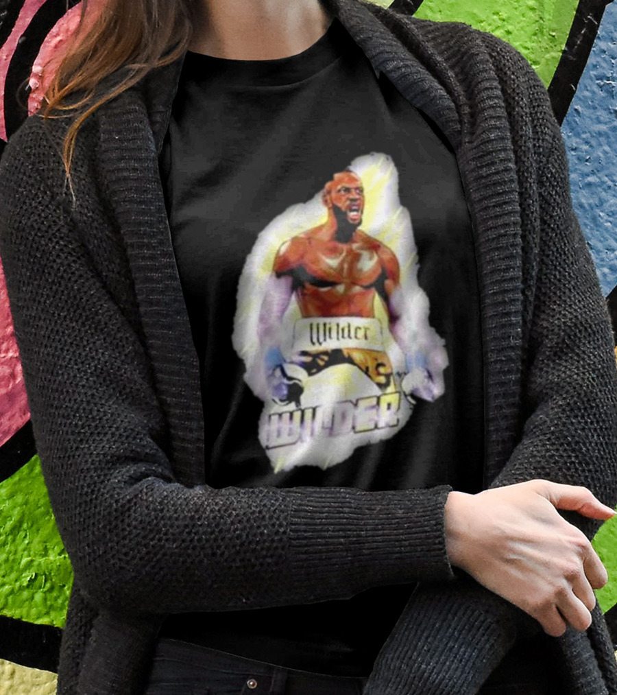 Deontay Wilder Lightning Boxer Champion Energy T-Shirt