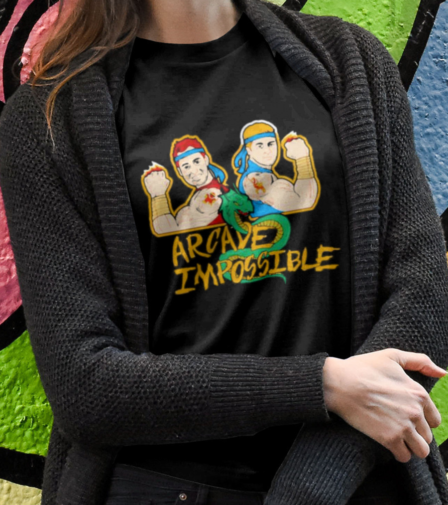 Arcade Impossible Double Dragon Duo T-Shirt