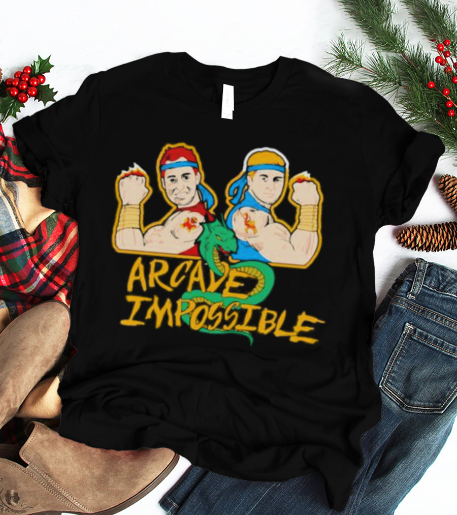 Arcade Impossible Double Dragon Duo T-Shirt
