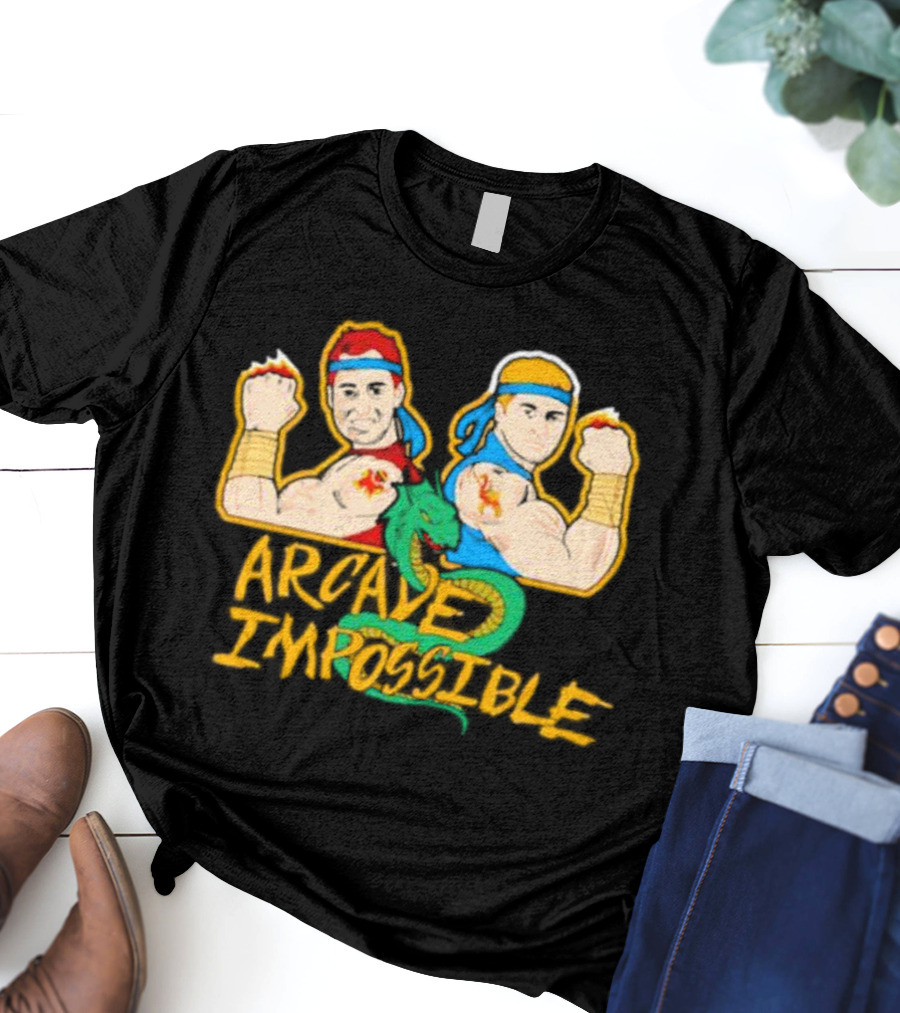 Arcade Impossible Double Dragon Duo T-Shirt