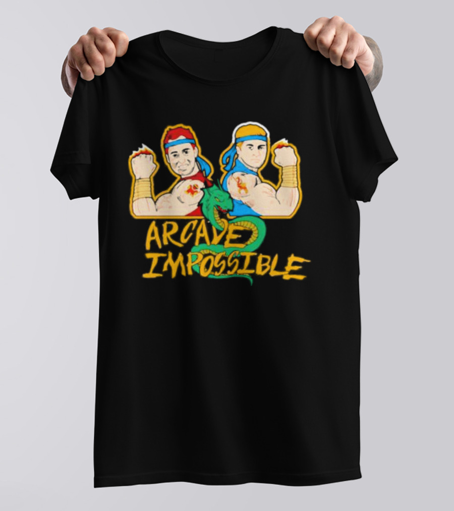 Arcade Impossible Double Dragon Duo T-Shirt