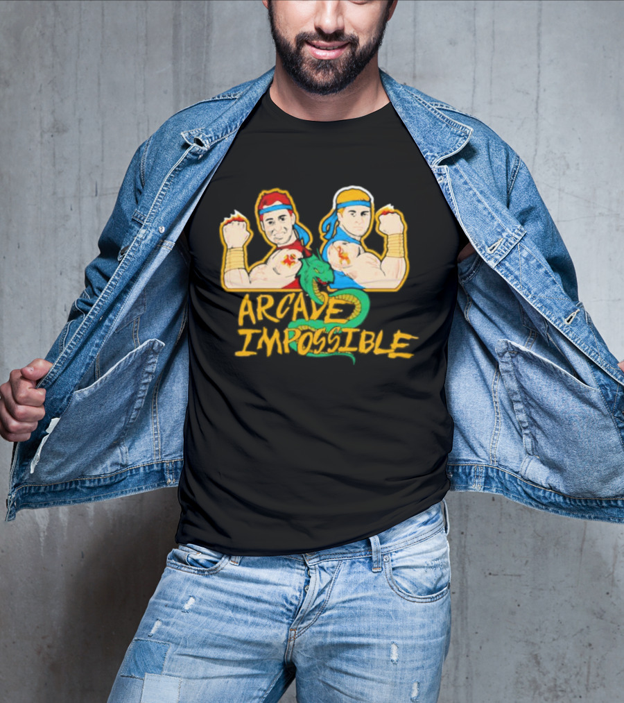 Arcade Impossible Double Dragon Duo T-Shirt