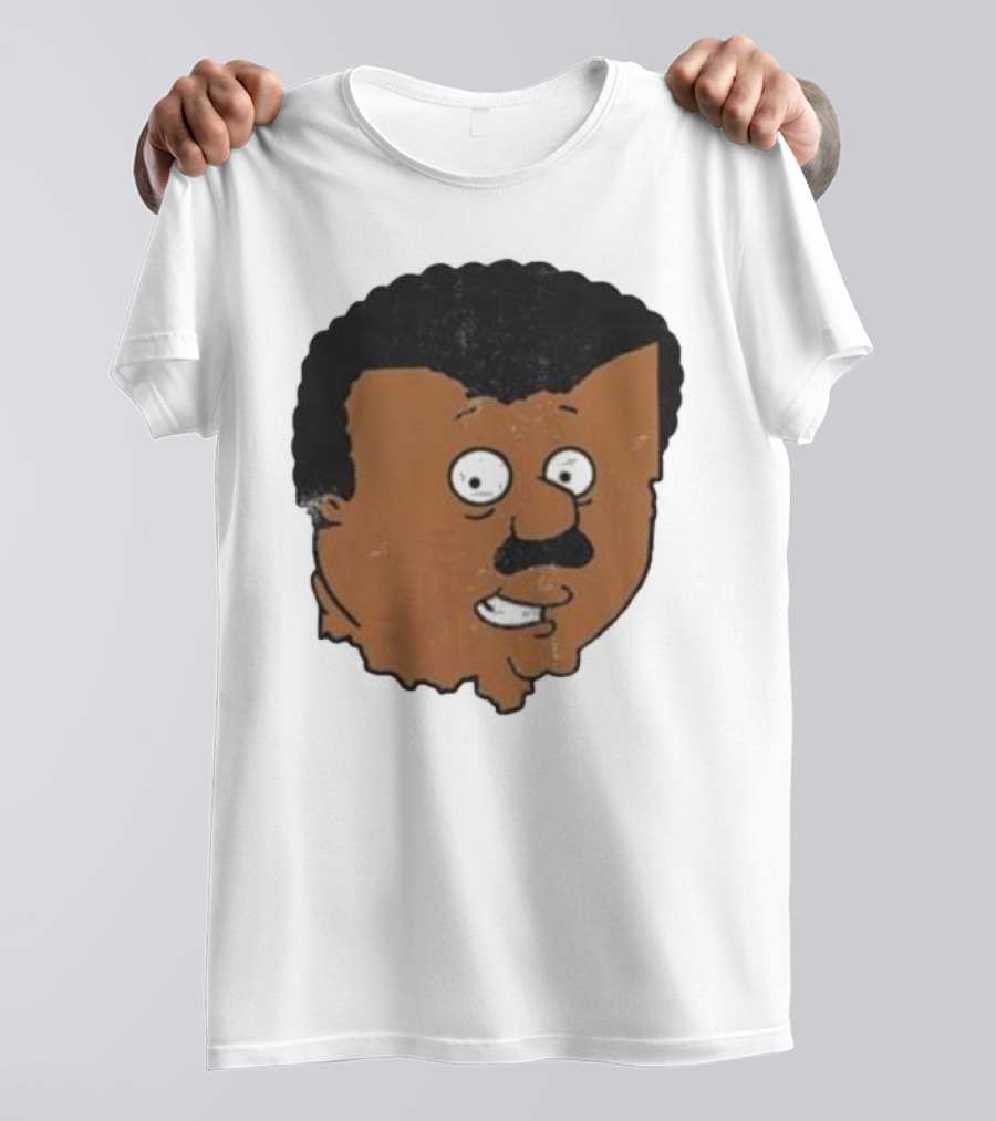 Old School Cleveland Ohio Retro Cartoon Face T-Shirt