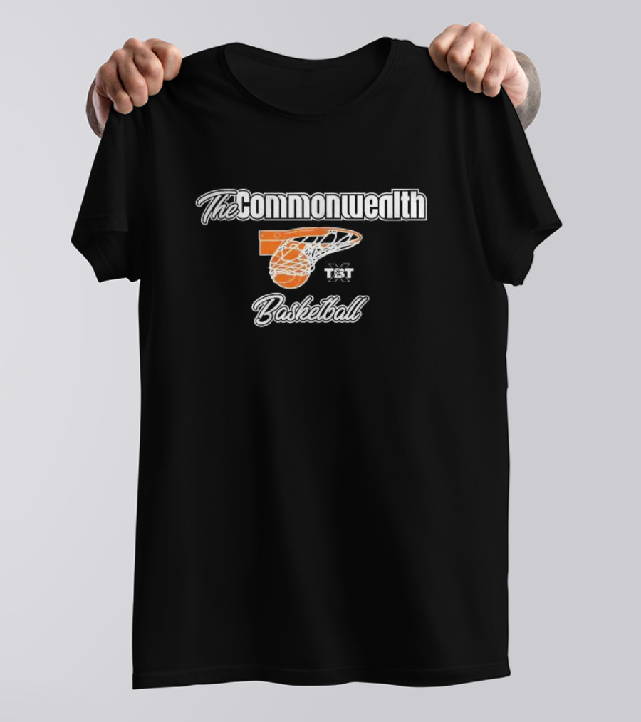 The Commonwealth TBT Basketball Hoop And Net T-Shirt
