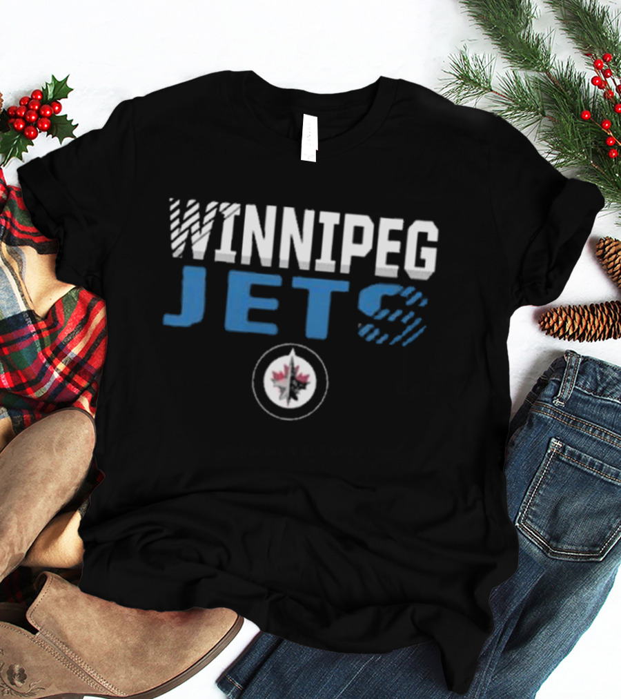 Winnipeg Jets Fade Out Iconic Collection T-Shirt