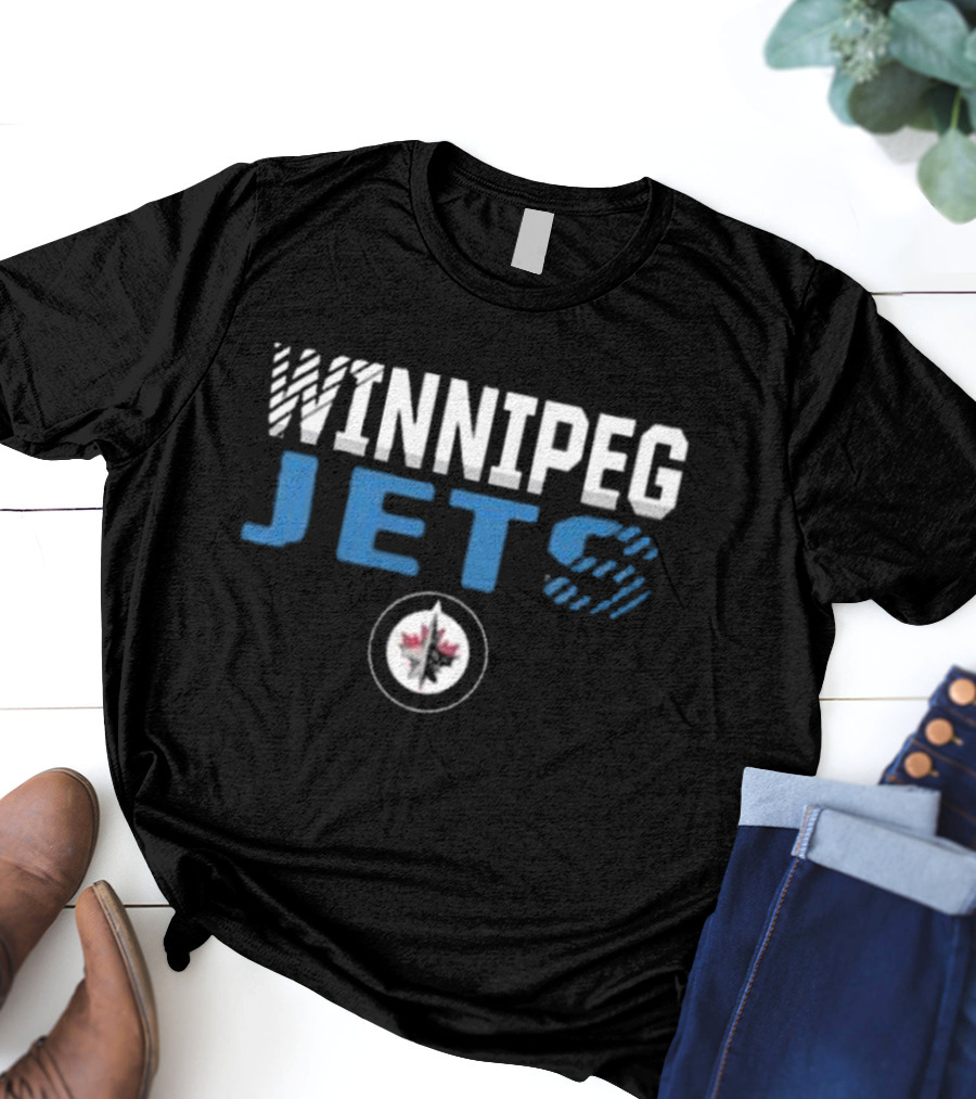 Winnipeg Jets Fade Out Iconic Collection T-Shirt