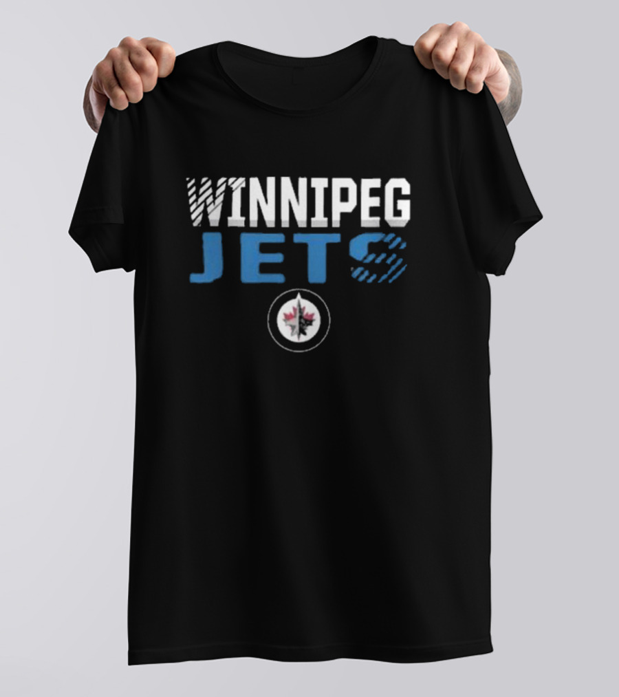 Winnipeg Jets Fade Out Iconic Collection T-Shirt