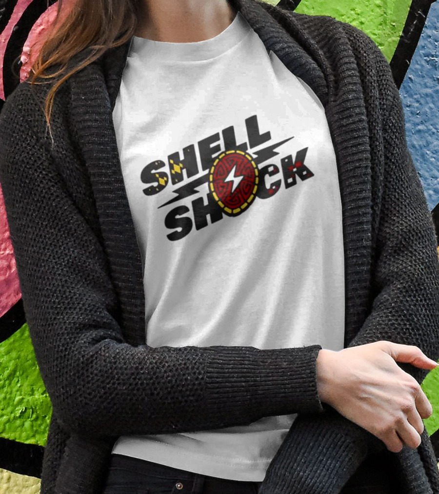 SHELL SHOCK TBT Electric Pattern Fusion T-Shirt